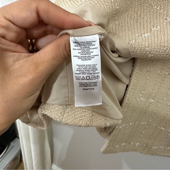 Ann Taylor The Tweed Double Breasted Blazer - Picture 6 of 8